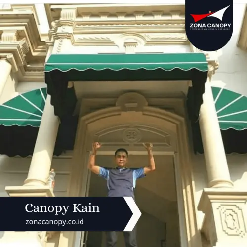Canopy Kain Teras Rumah tebet